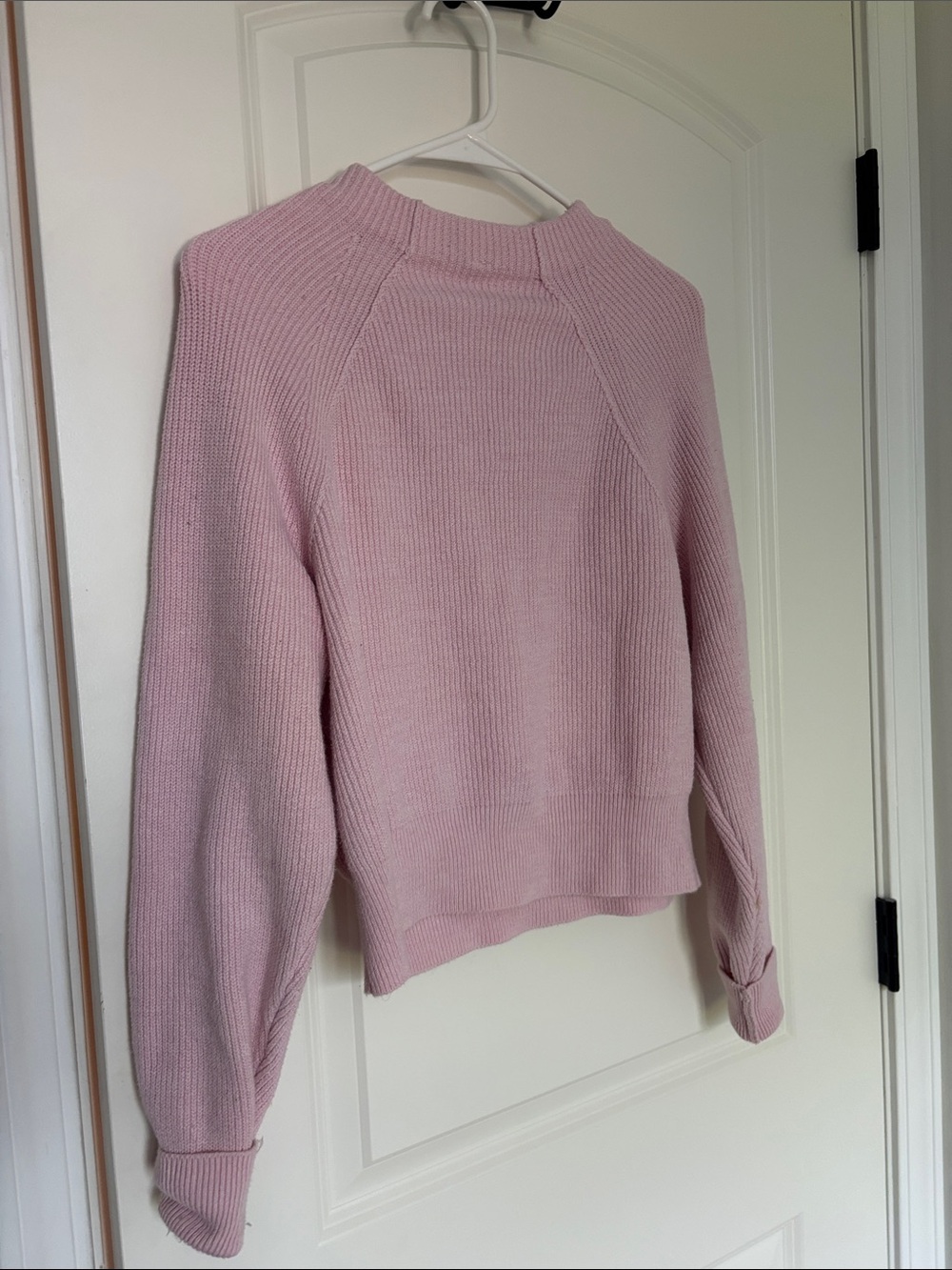 Free People Light Pink Knit Sweater - Picture 3 of 3